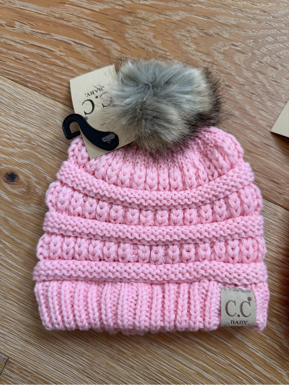 C.C Baby • Pink Knit Hat